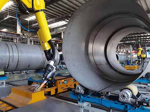 創(chuàng)想智控激光焊縫跟蹤在LNG儲罐行業(yè)的應(yīng)用