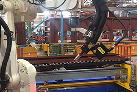 經(jīng)典案例丨創(chuàng)想智控機(jī)器人焊縫跟蹤系統(tǒng)適配啟帆機(jī)器人，提高生產(chǎn)效率、保障焊接質(zhì)量